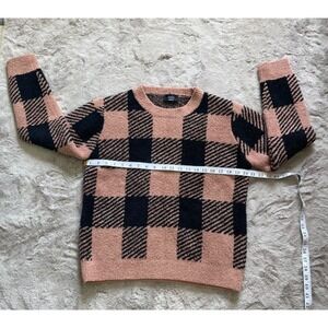 Vici Sweaters | Vici Plaid Down The Chimney Knit Sweater | Color: Brown  Size: M